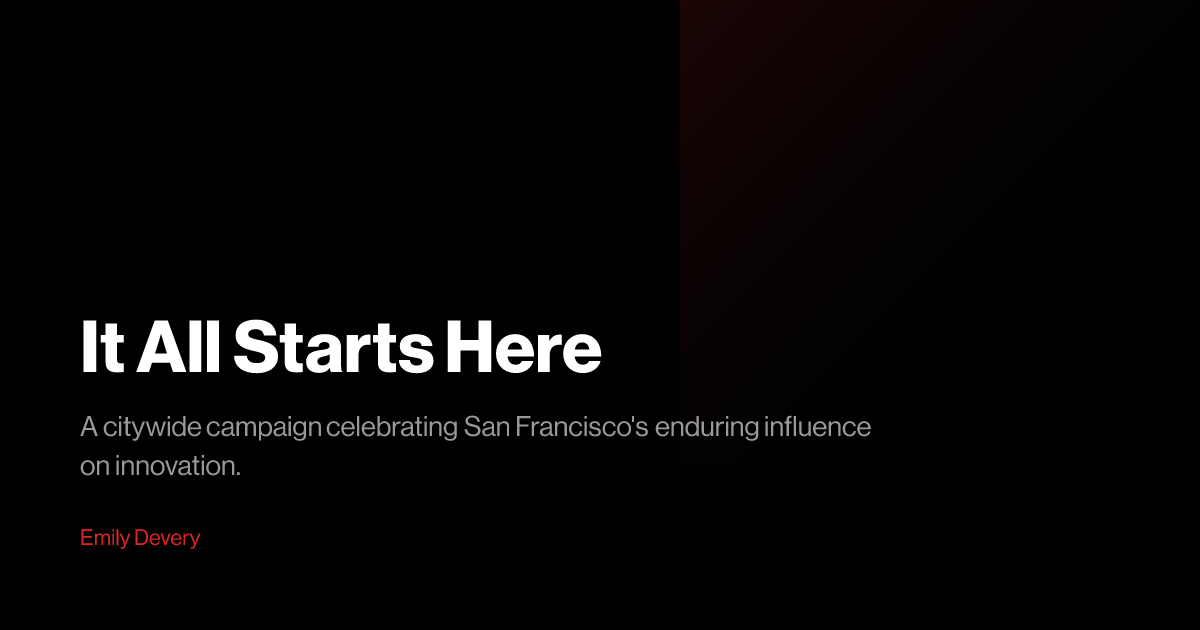 It All Starts Here — Emily Devery