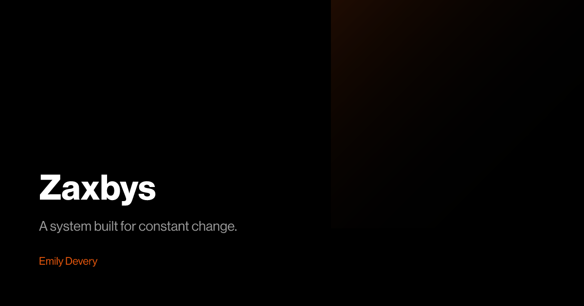 Zaxbys — Emily Devery